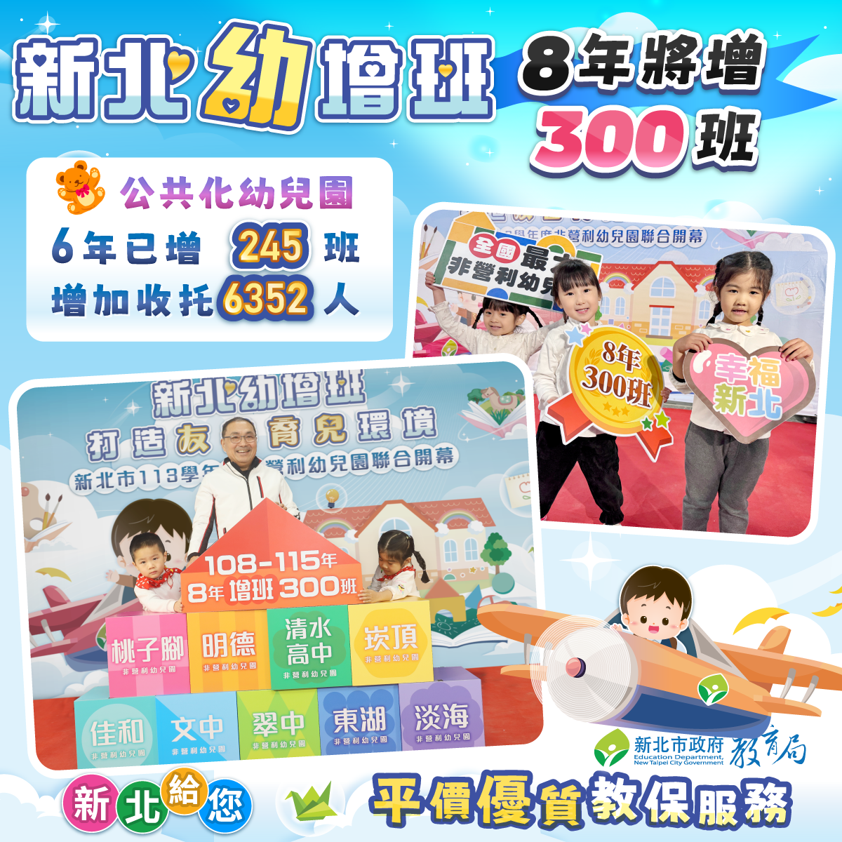 幼兒園聯合開幕