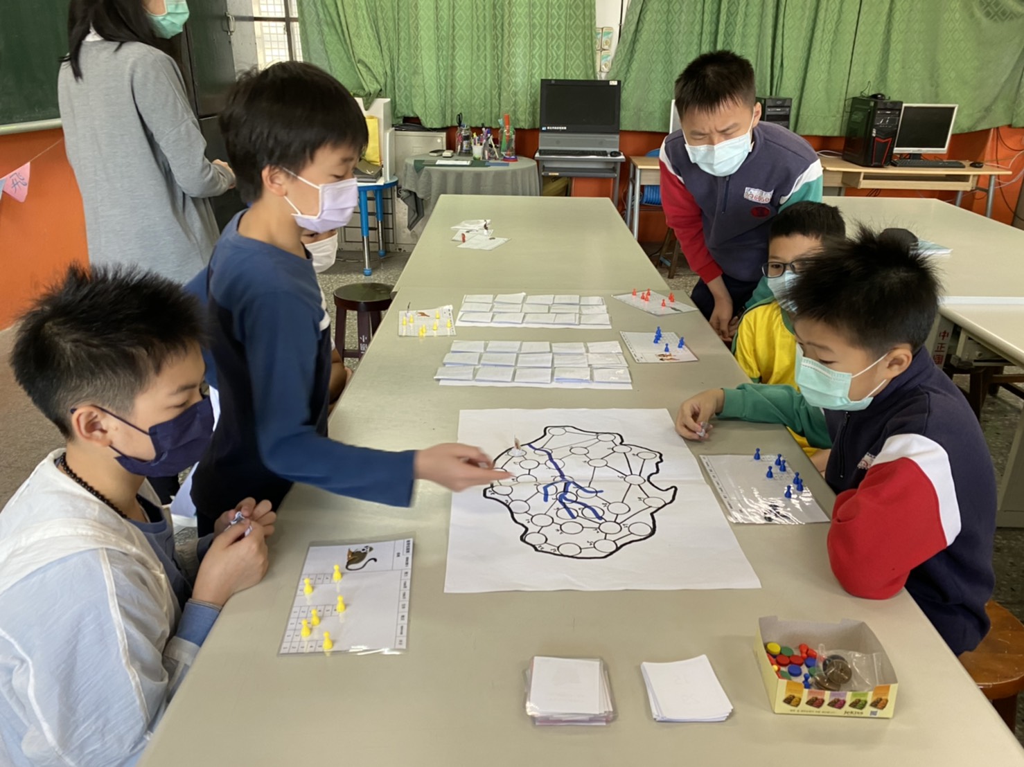 《林與火的戰爭》桌遊試玩
