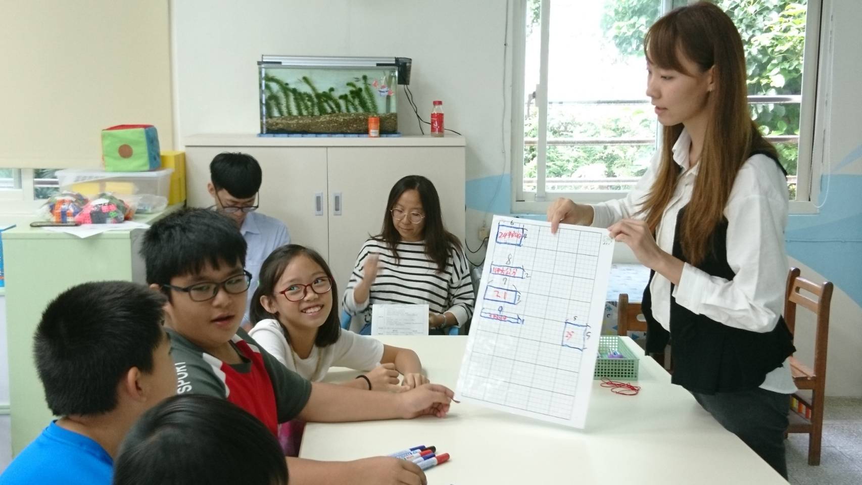 4.混齡教學讓孩子們能夠主動互相學習，發揮同儕學習的效果，增進群性發展