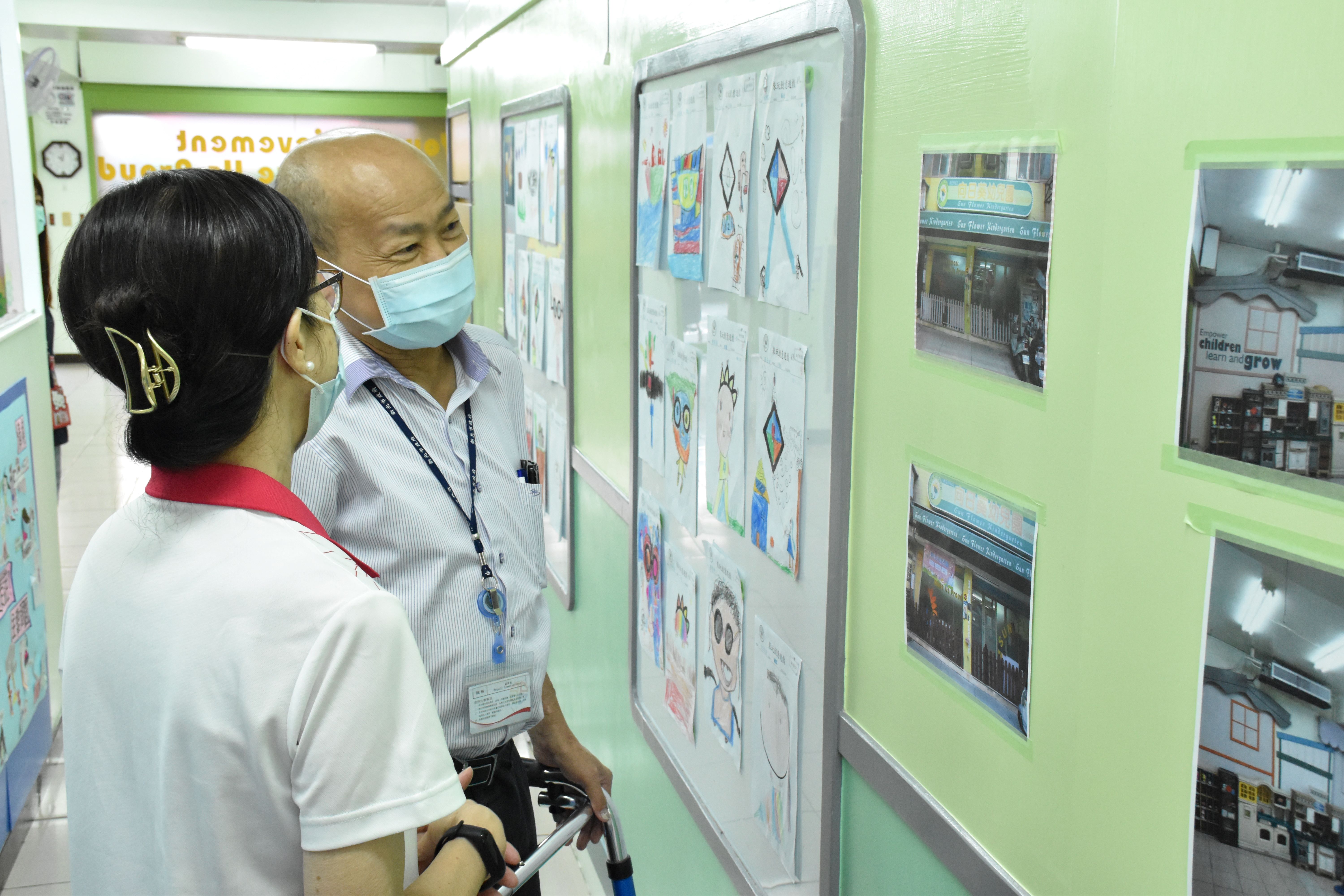 2.林淑麗園長說明幼兒園加入準公共後設備改善情形