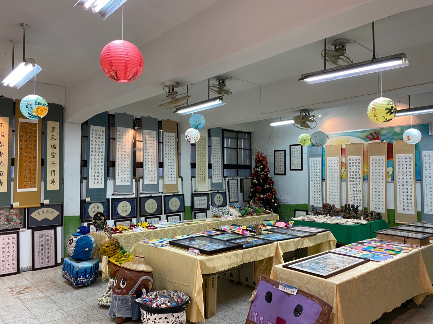 52校慶展藝術，興穀藝文美不勝收-展示