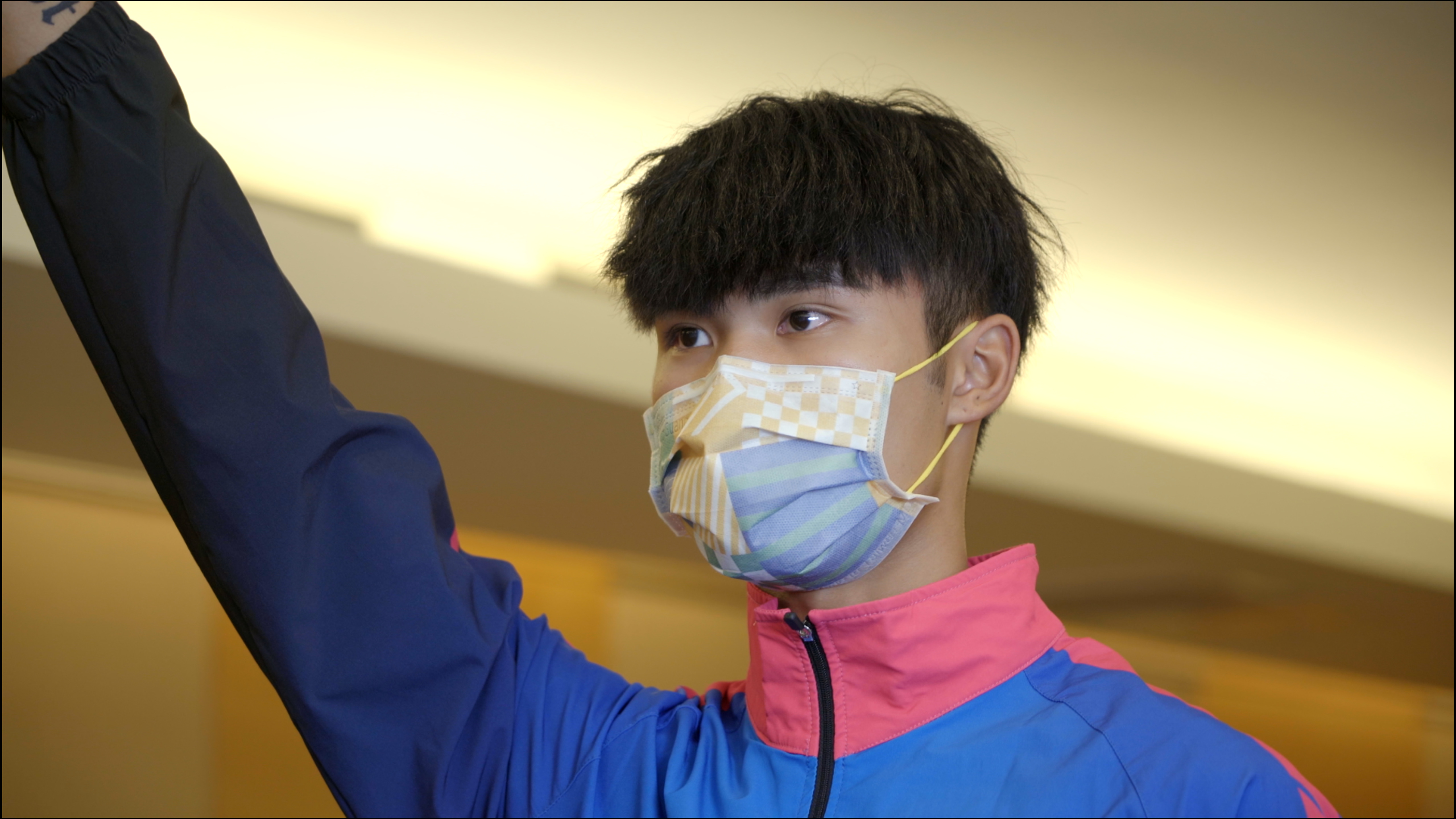 明德高中黃漢擔任運動員宣誓代表