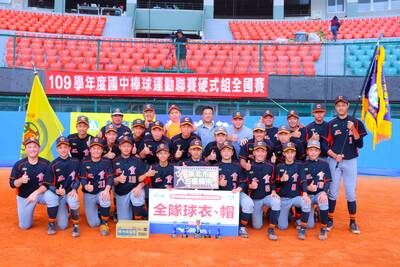 6.二重國中榮獲109學年度國中棒球聯賽硬式組冠軍.