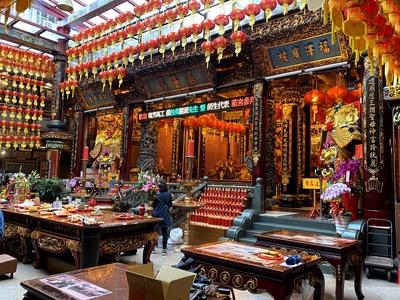 廟方特別安排考前祈福儀式