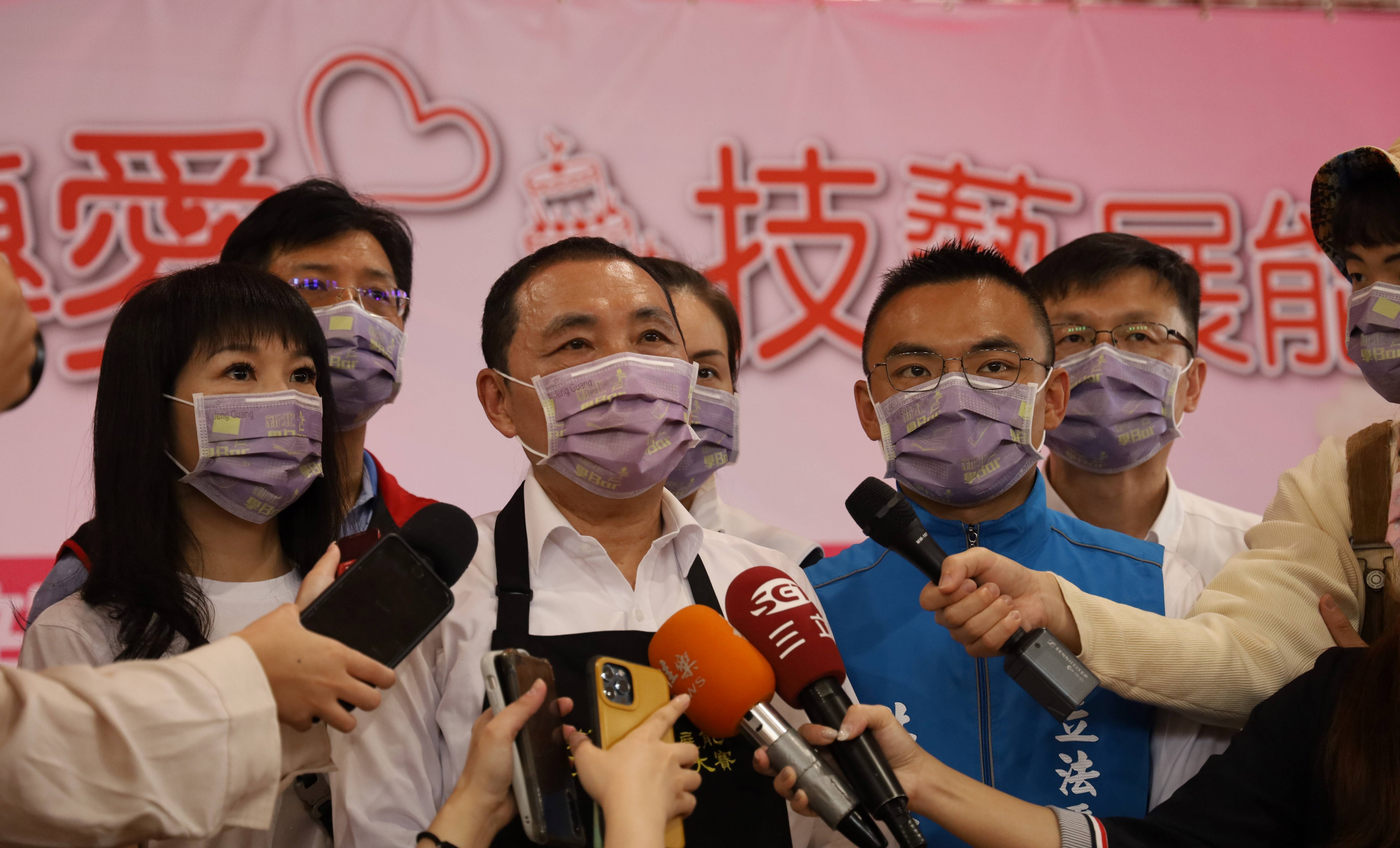 6.新北特生蛋糕裝飾大賽 侯友宜巿長表示，培養特生技能是最好的母親節禮物.