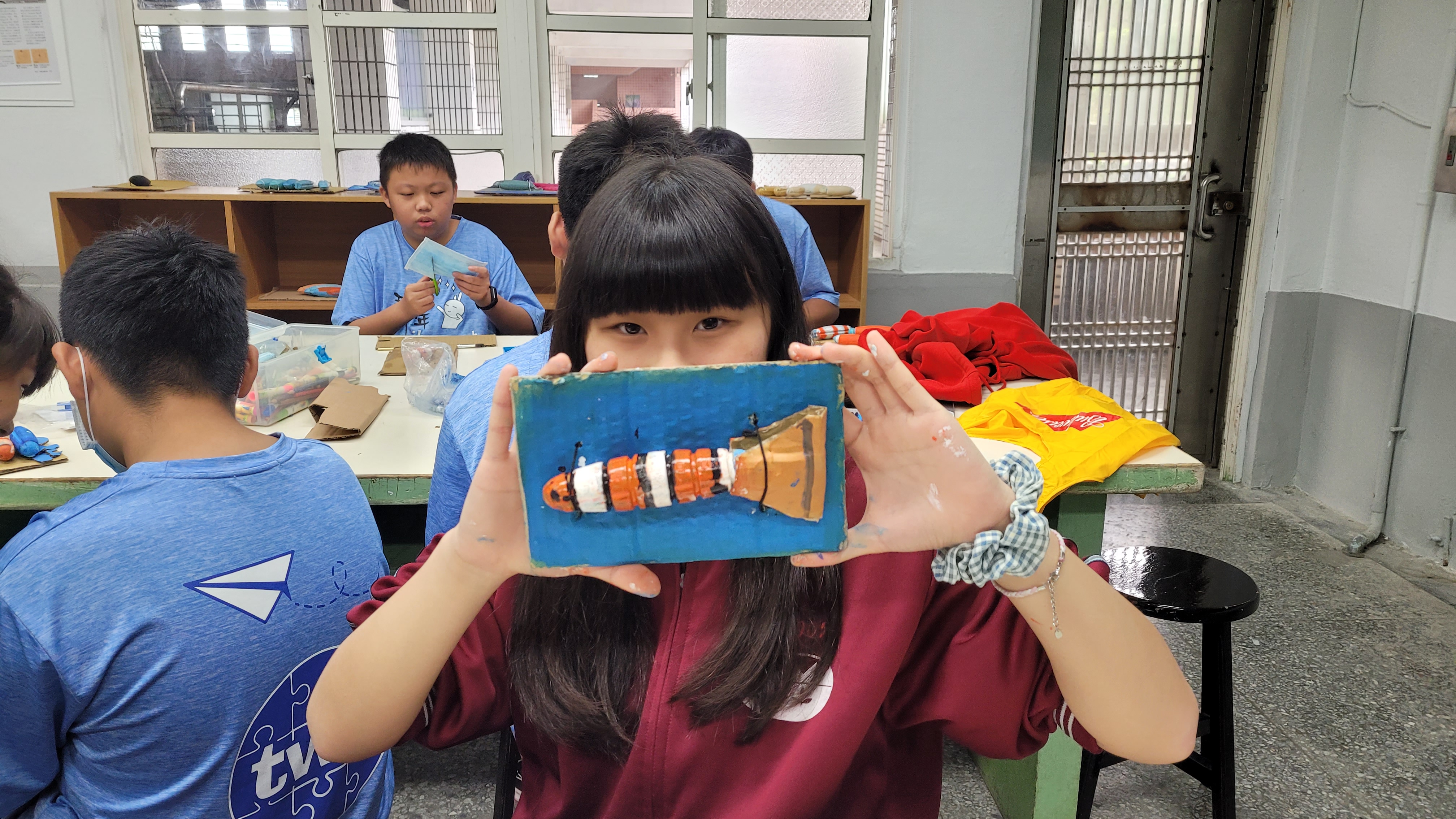 海洋廢棄物小小藝術裝置家4(資料照)