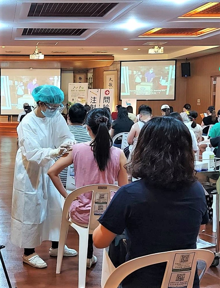 新北市國高中職專案施打站有四處，雙和靜思堂、二重國小、大觀國中及北新國小(資料照).jpg