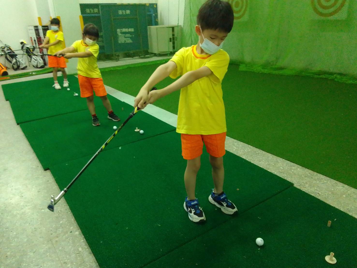 三重國小推展高爾夫球運動