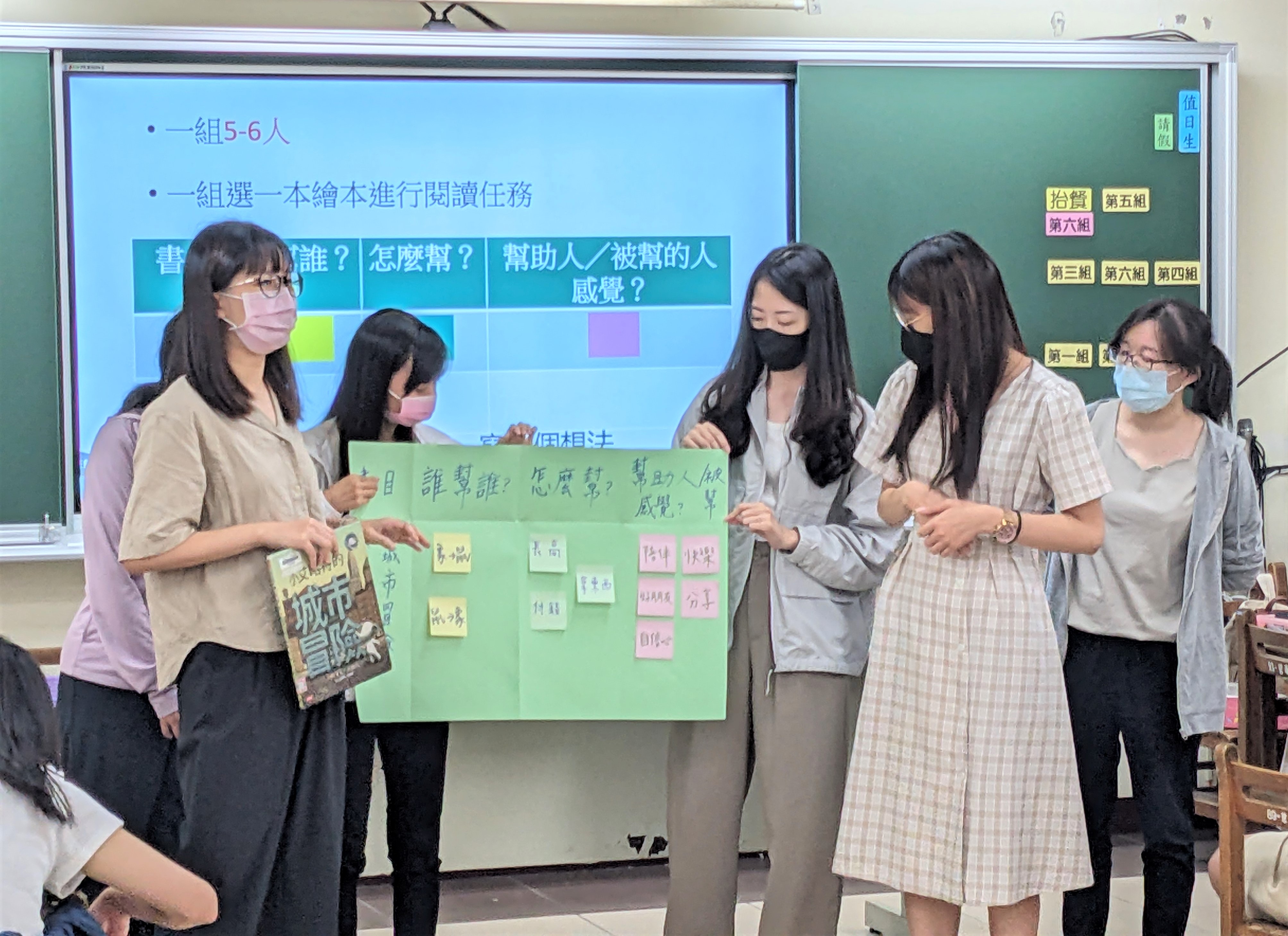 學員進行學習共同體課例探究團體分組分享.jpg