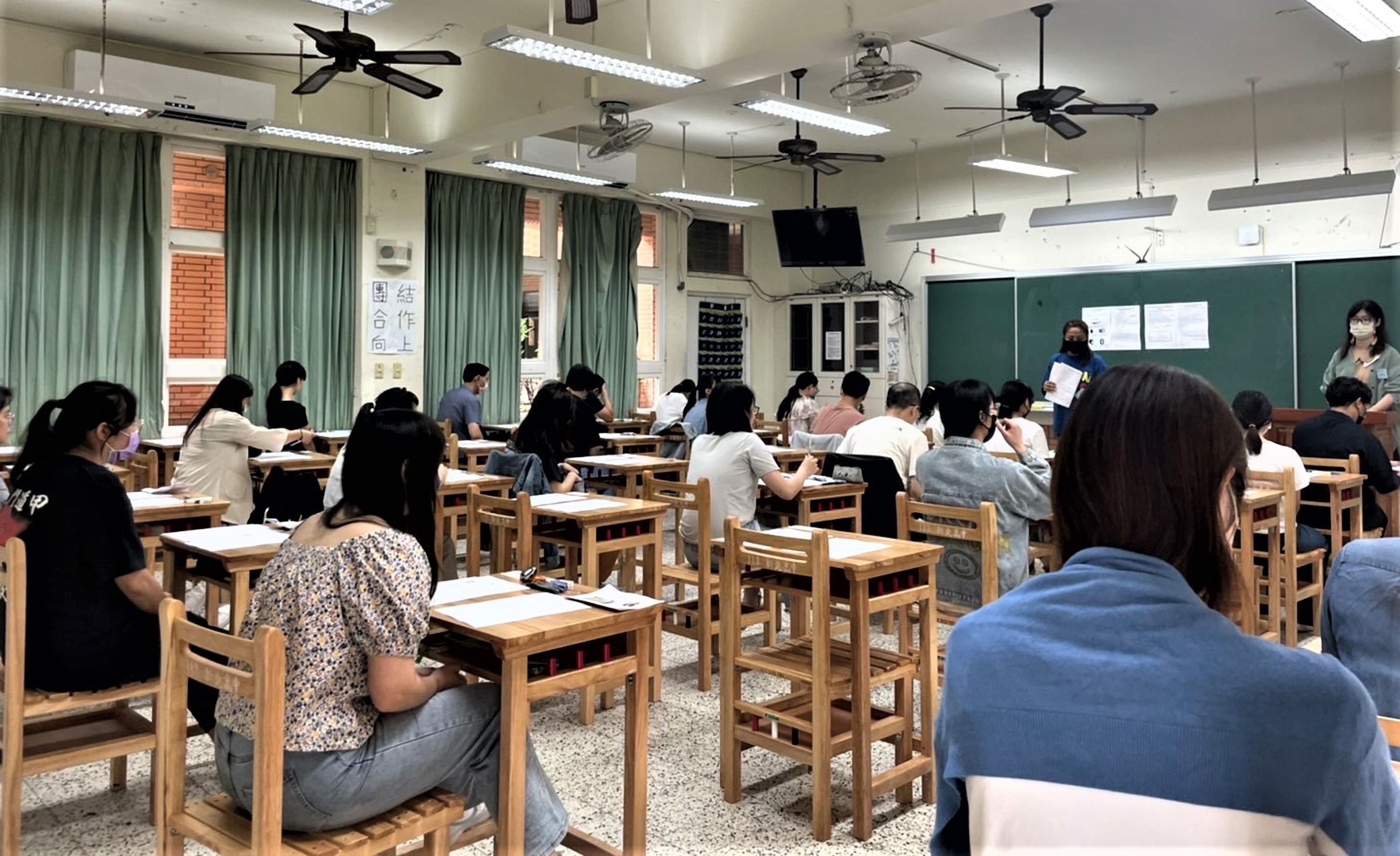 新北市113學年度高中教師聯合甄選教甄初試(資料照)