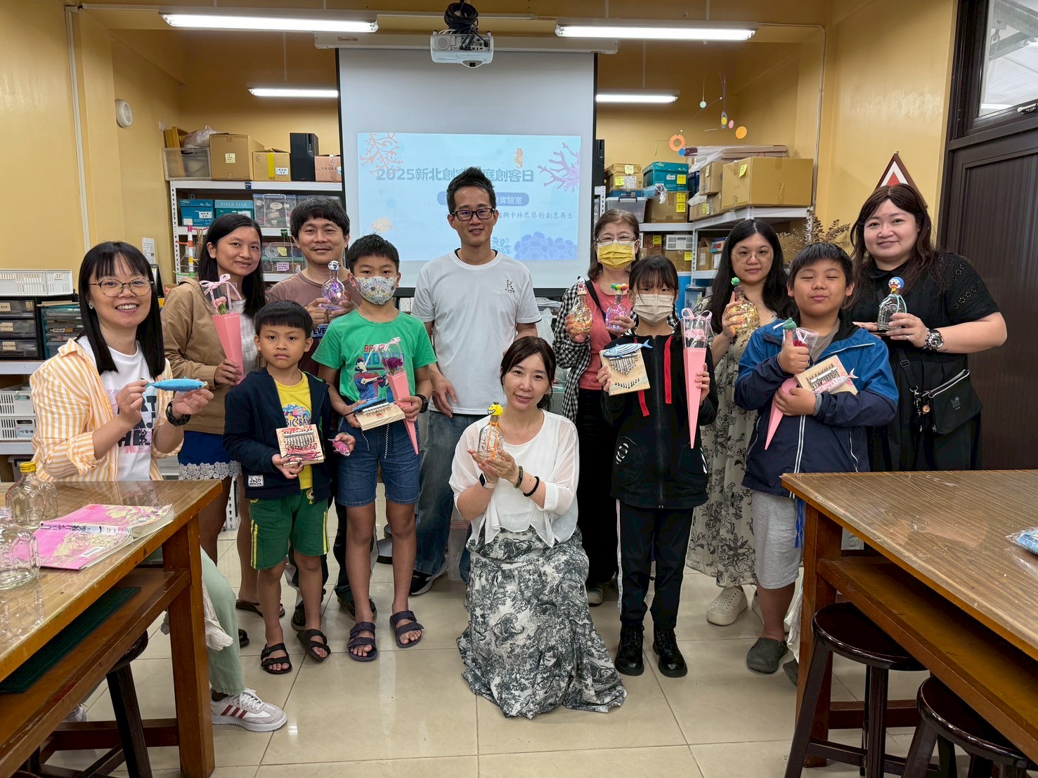 新北創客家庭日在中山國小登場 打造親子共創時光