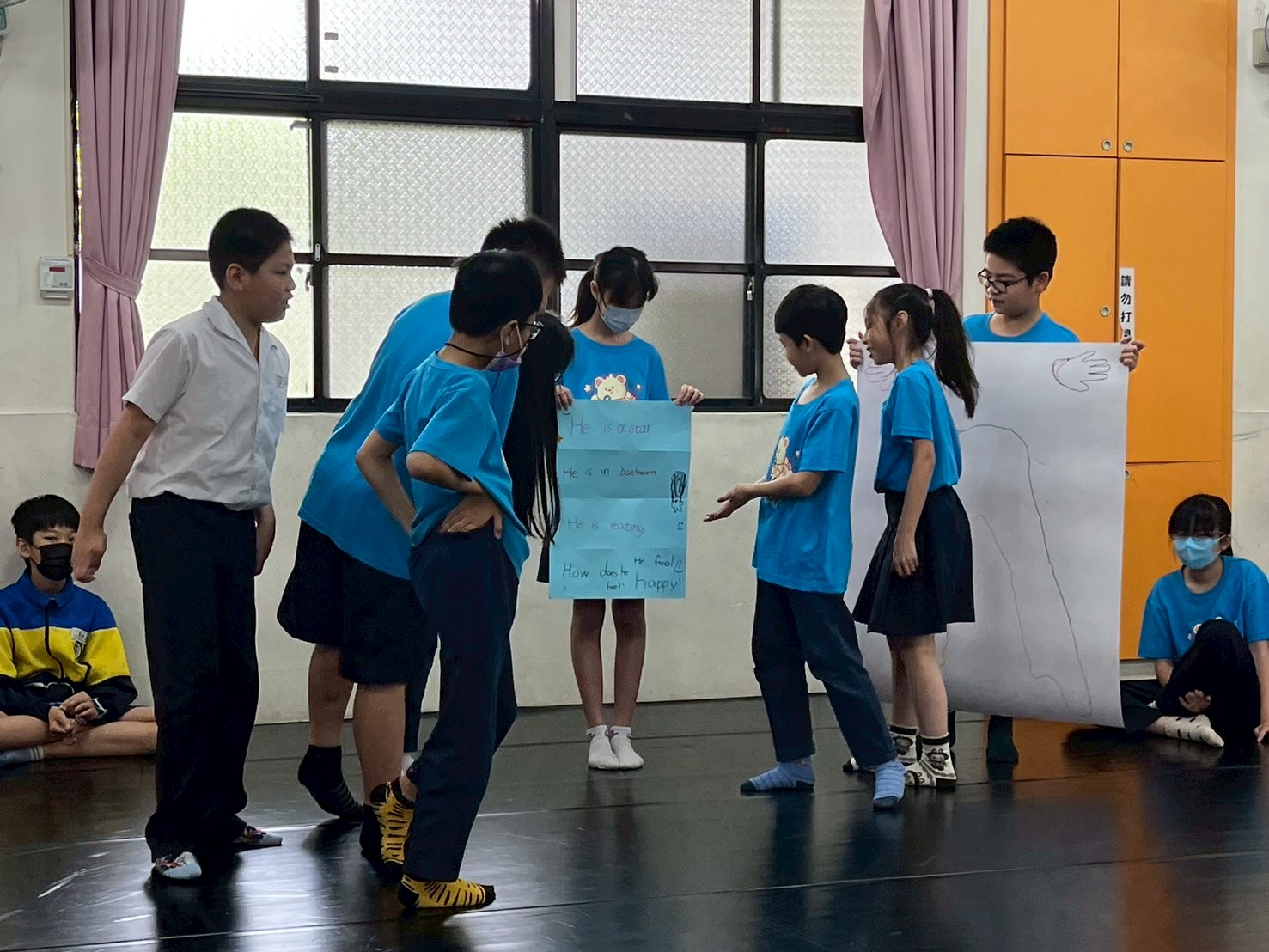 中山國小雙語表藝課程《學舞紙境》登場：以身體書寫藝術，用語言連結世界