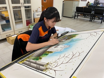 瑞芳高工建築科以《建築製圖應用實習》展現精緻繪圖技術與設計邏輯