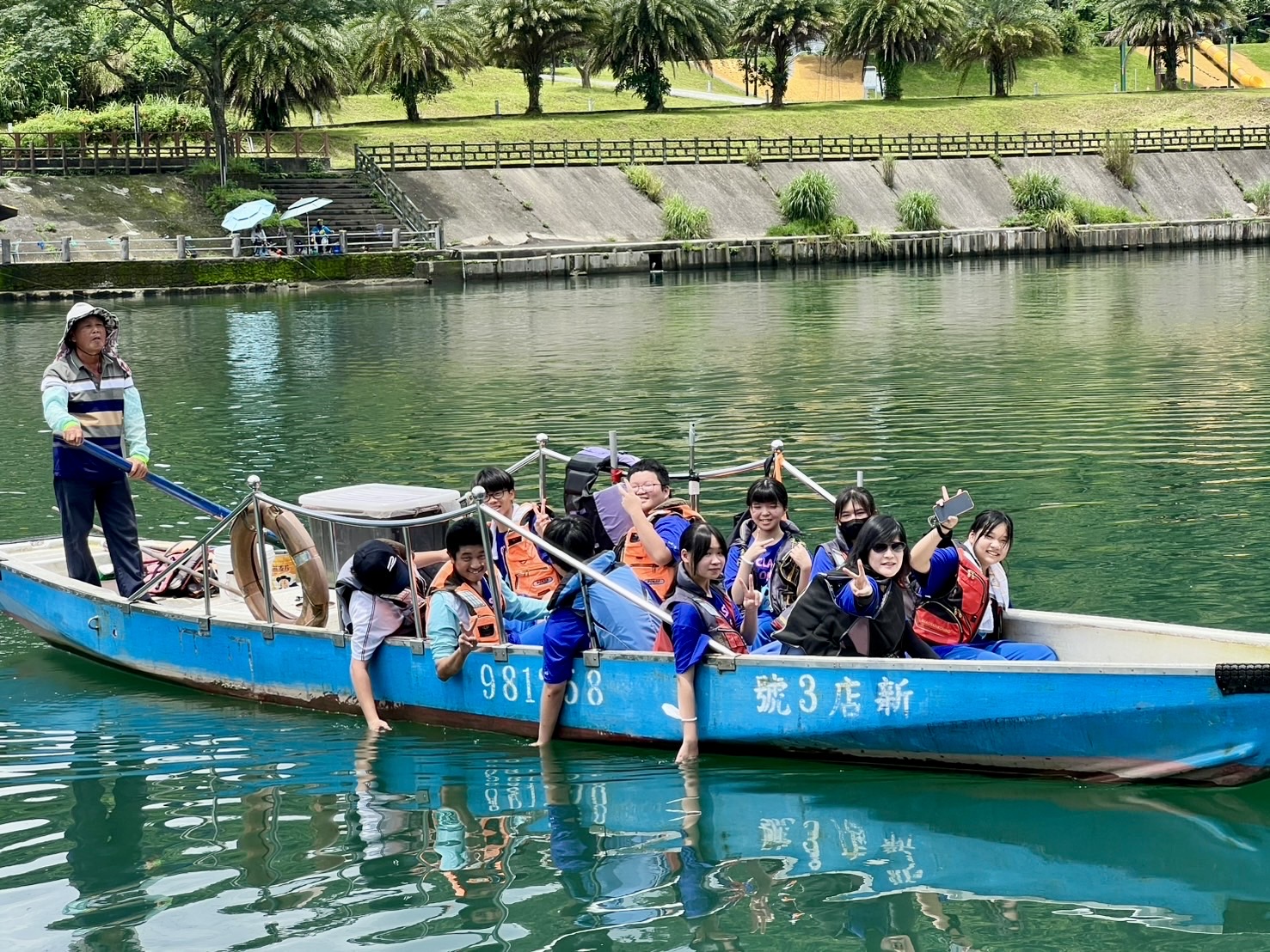 走出舒適圈體驗自然生態 中平學生規劃行程走訪烏來