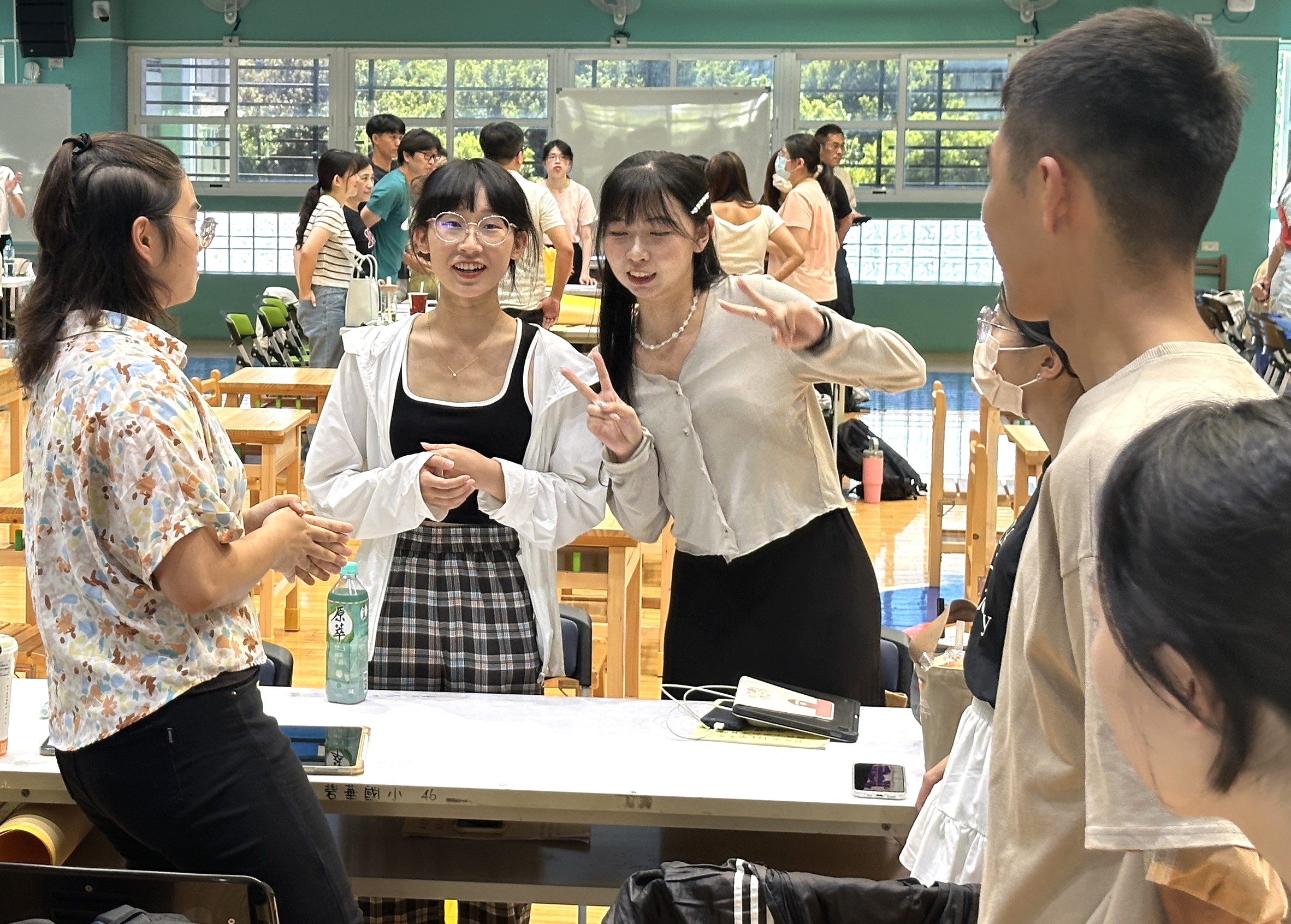 新進教師透過分組互動結交好夥伴，共同為新北教育努力