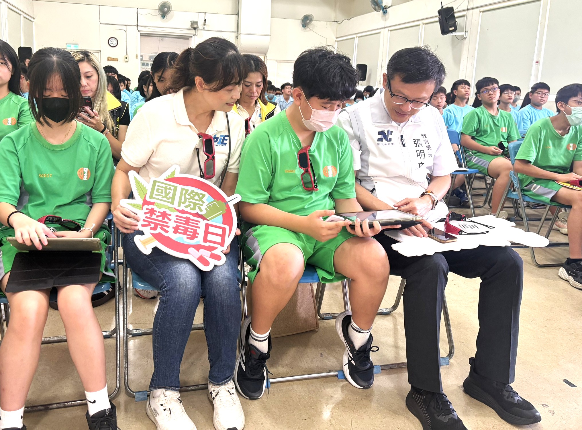 張明文局長強調，毒品手法變快，教育也要跟上青少年腳步