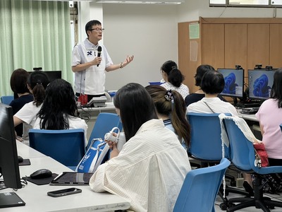 全國首創全市幼兒園園長專任主任AI研習，-教育局張明文局長親臨致詞