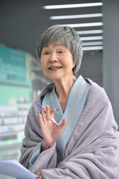 歸亞蕾女士侃侃而談對老的看法