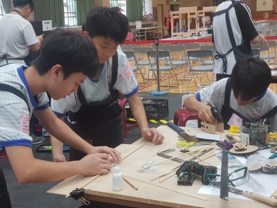 參賽選手激發創意,完成任務