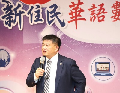 國立臺灣師範大學華語文教學系林振興教授致詞