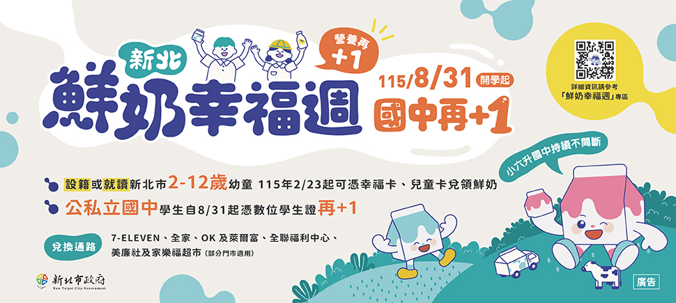 新北鮮奶幸福週另開視窗