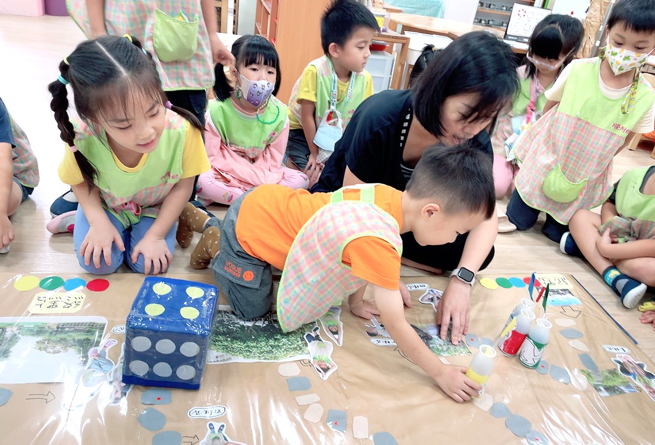 同榮附幼-邀請大家一起共遊動物瑜珈地圖