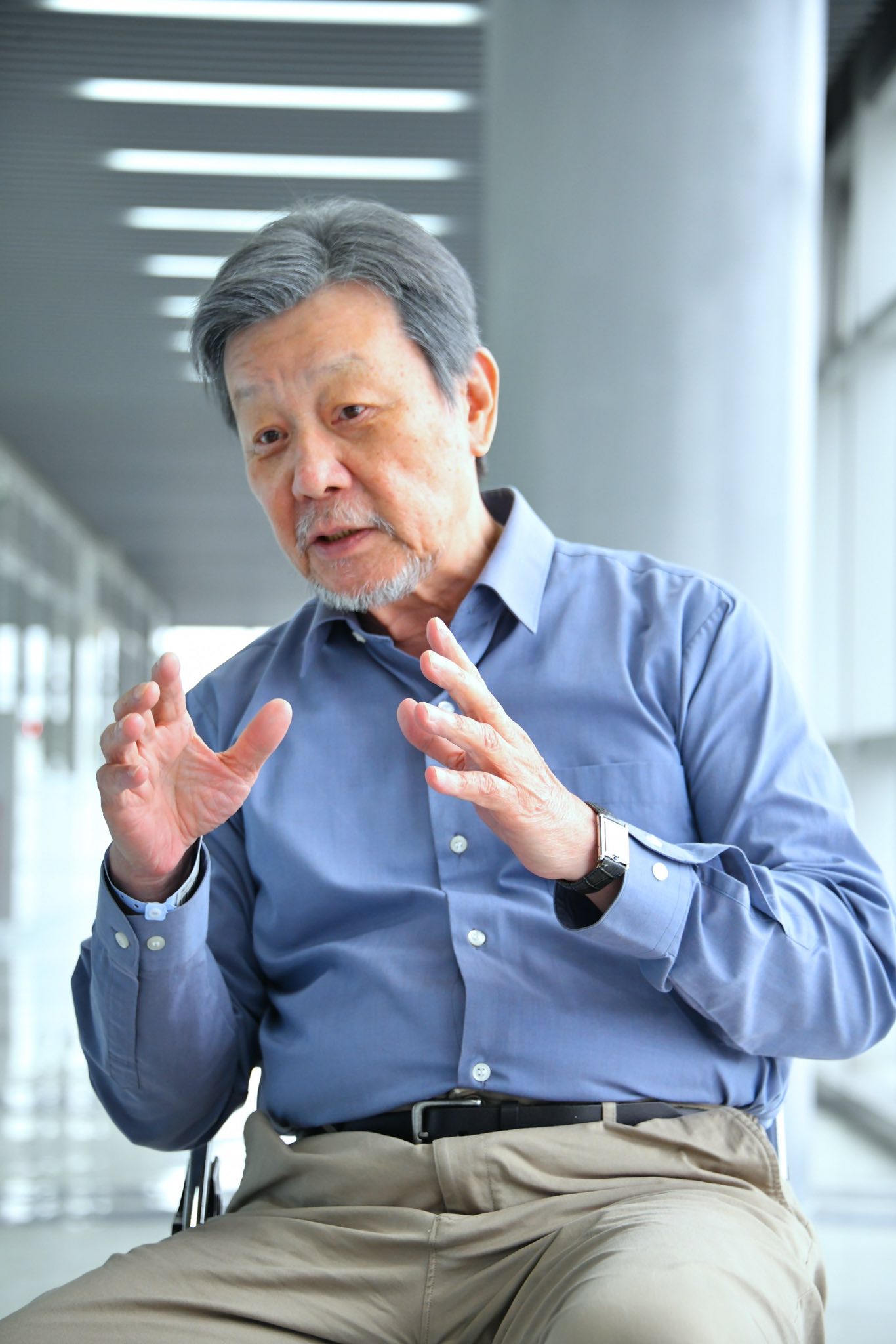 寇世勳先生鼓勵年輕人莫忘初衷