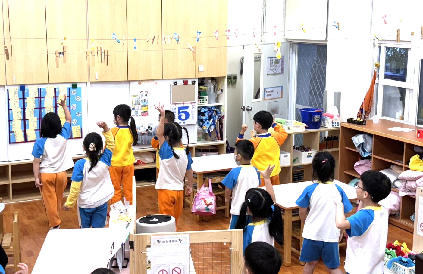 幼兒在安全環境中學習