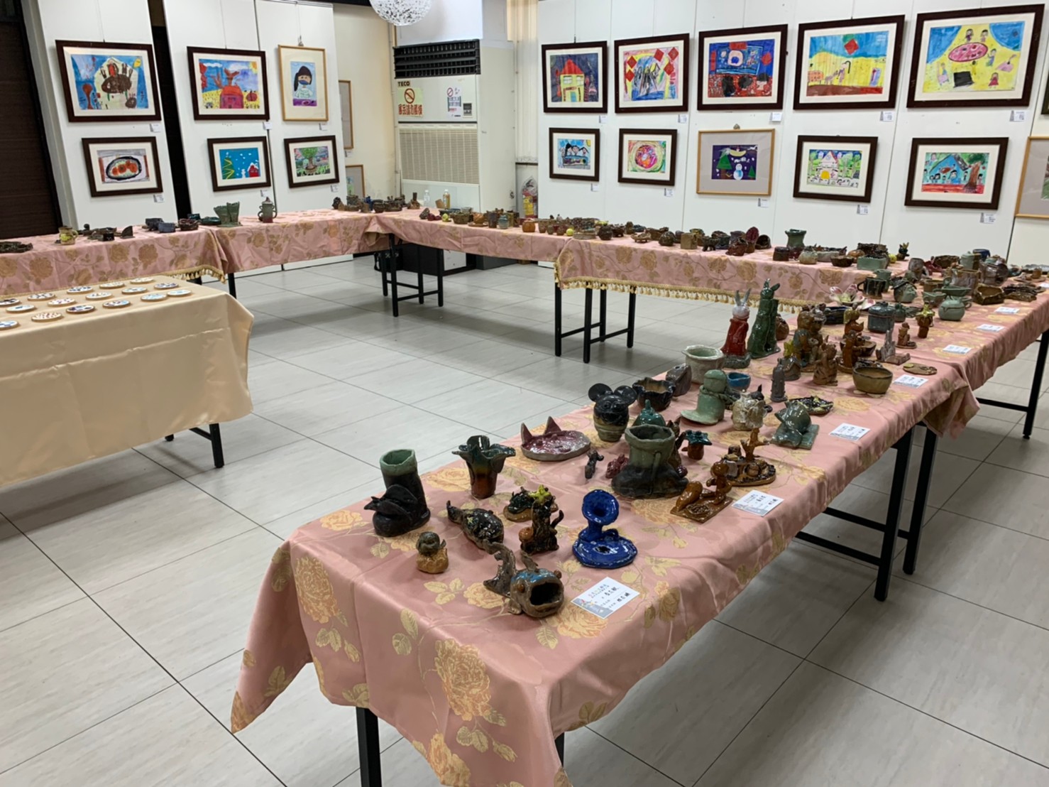 02-師生藝文聯展展場.