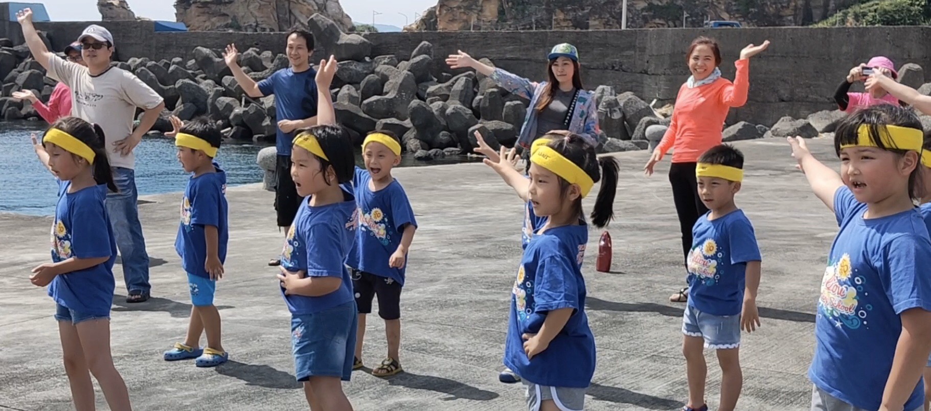 1野柳附幼防疫健身-岸上跳新北健康Follow Me幼兒健康操暖身