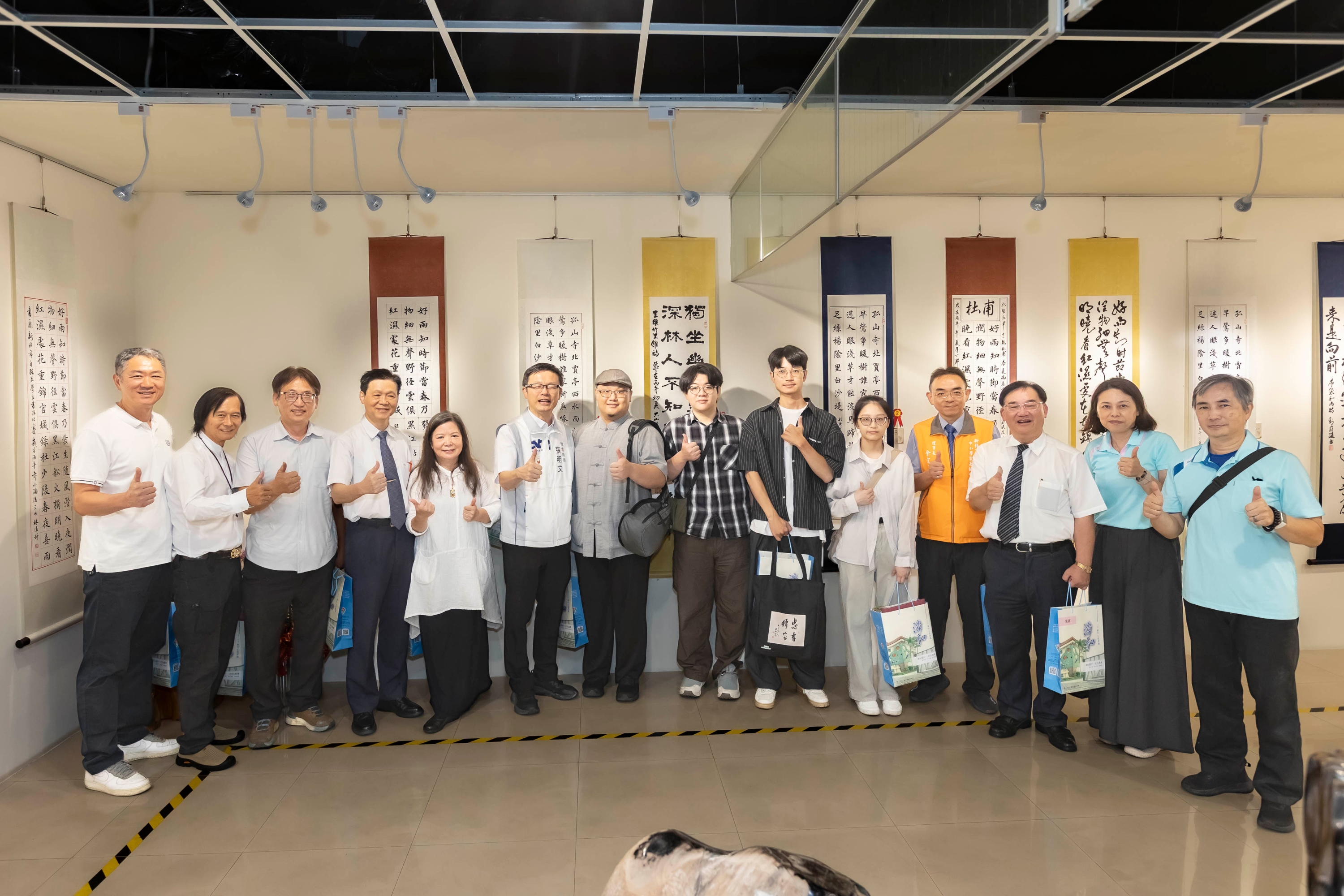 115年新北市自強盃學生書法及水彩寫生比賽成果展示暨埔墘行曾憲新董事長私人珍品收藏聯展 8月1日隆重登場