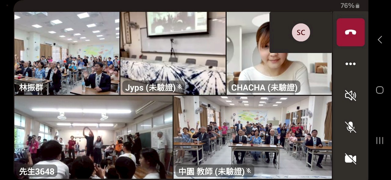 中園勸興台日交流 啟動國際課程 英語互動展示成果 拓展學童視野