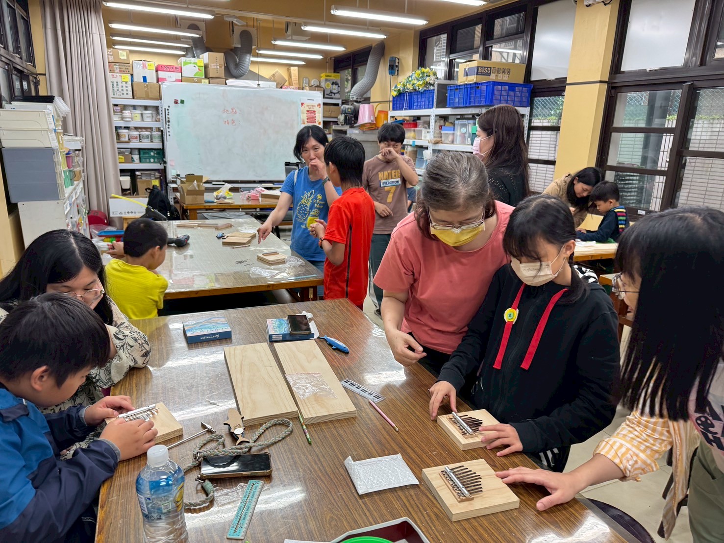 新北創客家庭日在中山國小登場 打造親子共創時光