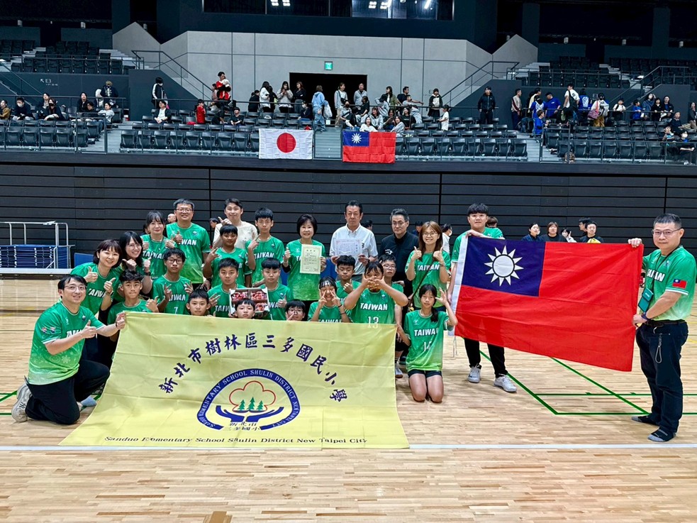 三多國小勇奪 2026 日本「KAIRIN UNESCO」盃躲避球國際親善比賽冠軍  展現基層運動厚實力
