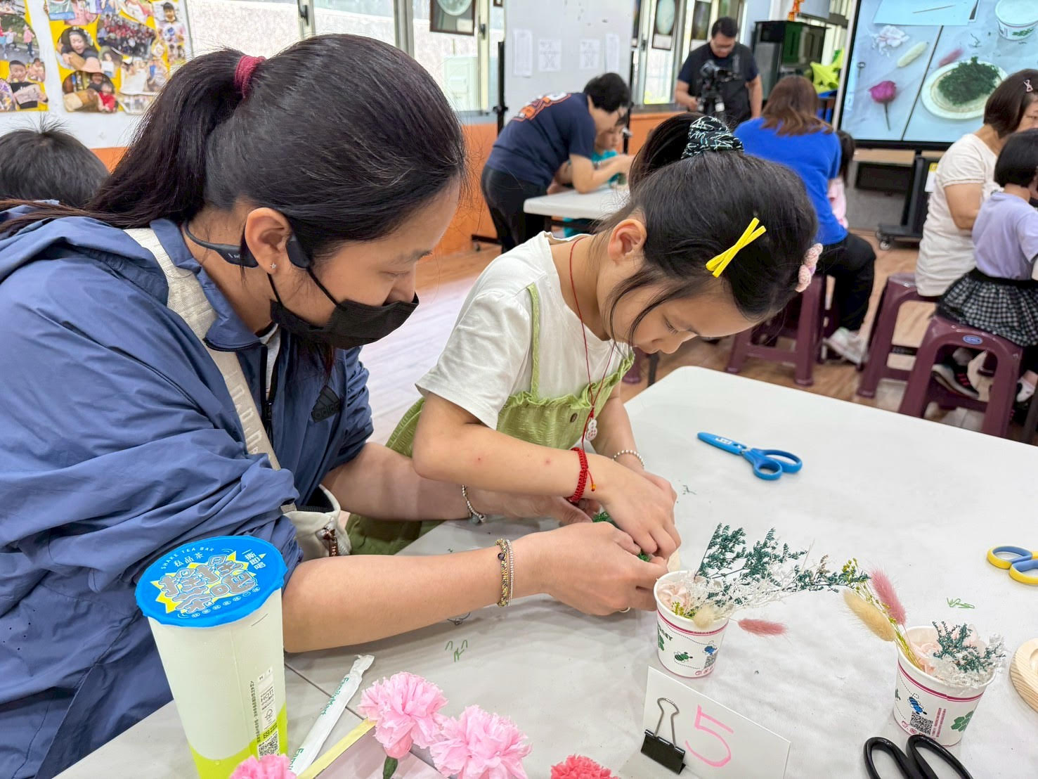 小校也有大溫度！牡丹國小親子花藝活動溫馨登場